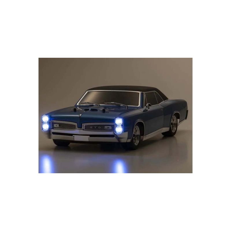 Kyosho Fazer MK2 (L) Pontiac GTO 1967 Tyrol Blue 1:10 Readyset