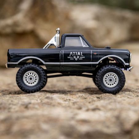 1/24 SCX24 1967 Chevrolet C10 4WD Brushed Truck RTR, Noir