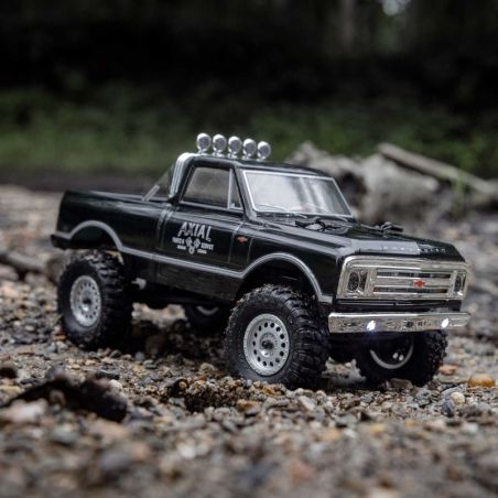 1/24 SCX24 1967 Chevrolet C10 4WD Brushed Truck RTR, Noir