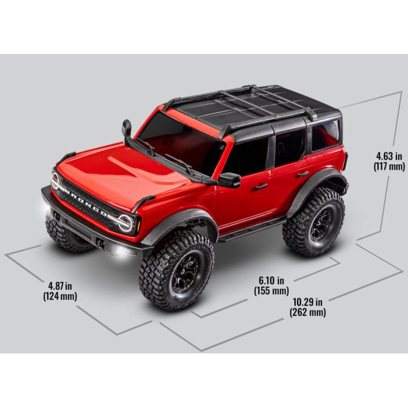 TRX-4M FORD BRONCO 1/18 rouge