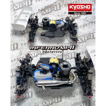 Kyosho Inferno MP11 1:8 4WD RC Nitro Buggy Kit | Ventedemodelisme.fr