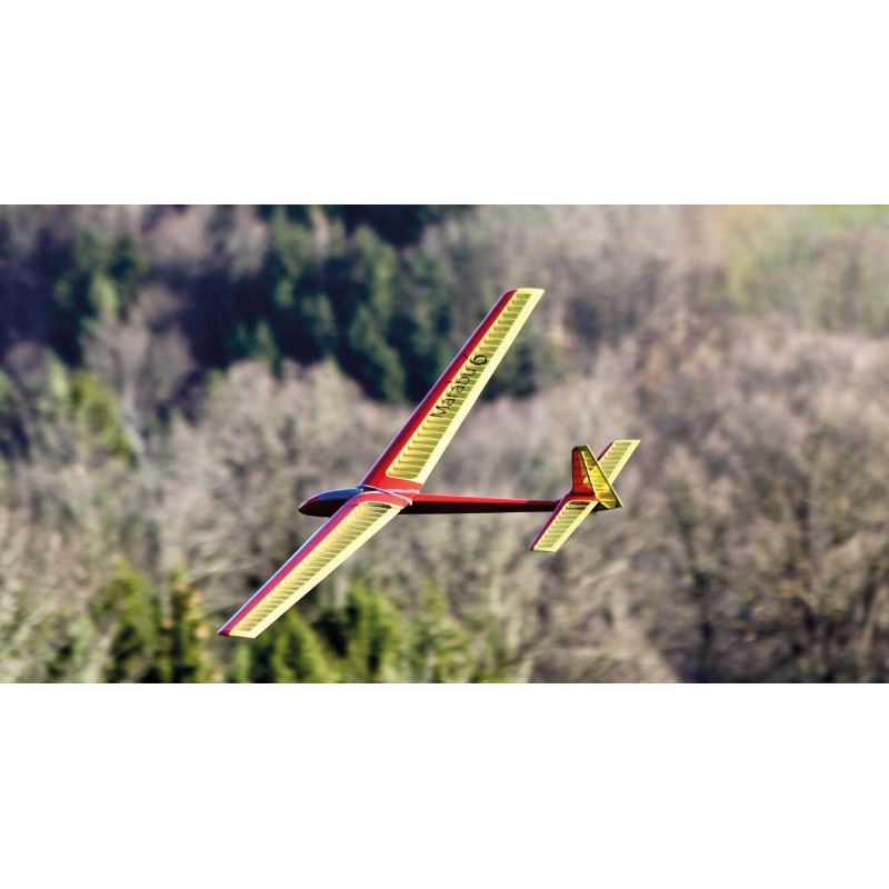 Robbe Modellsport Marabu 6 Kit de construction en bois Retro-Line Modèle de planeur, ou modèle électrique