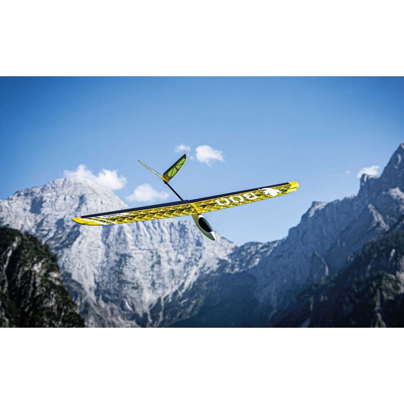 Robbe Modellsport Boo Slope Glider Jaune ARF en innovant Construction en contreplaqué