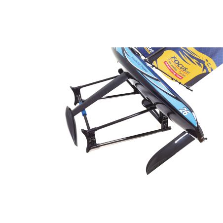 Bateau Focus III Racing Sailing Yacht 100cm RTR blue