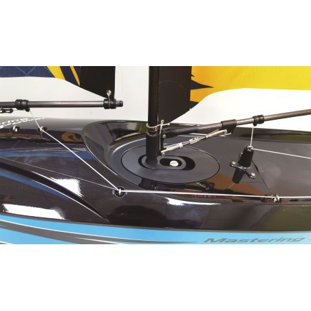 Bateau Focus III Racing Sailing Yacht 100cm RTR blue