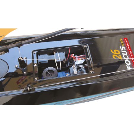 Bateau Focus III Racing Sailing Yacht 100cm RTR blue