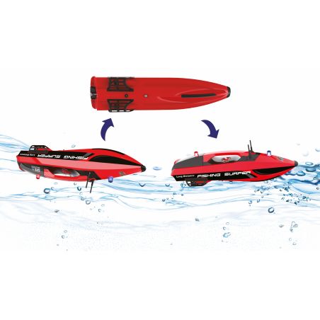 Bateau Fishing Surfer V2 Futterboot with GPS & Autopilot RTR