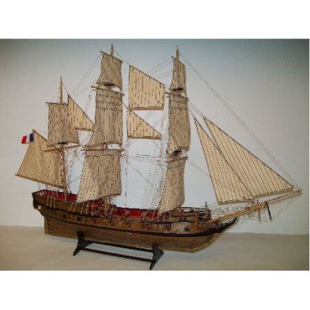 Bateau Corsaire Français 1793 - TONNANT | Ventedemodelisme.fr