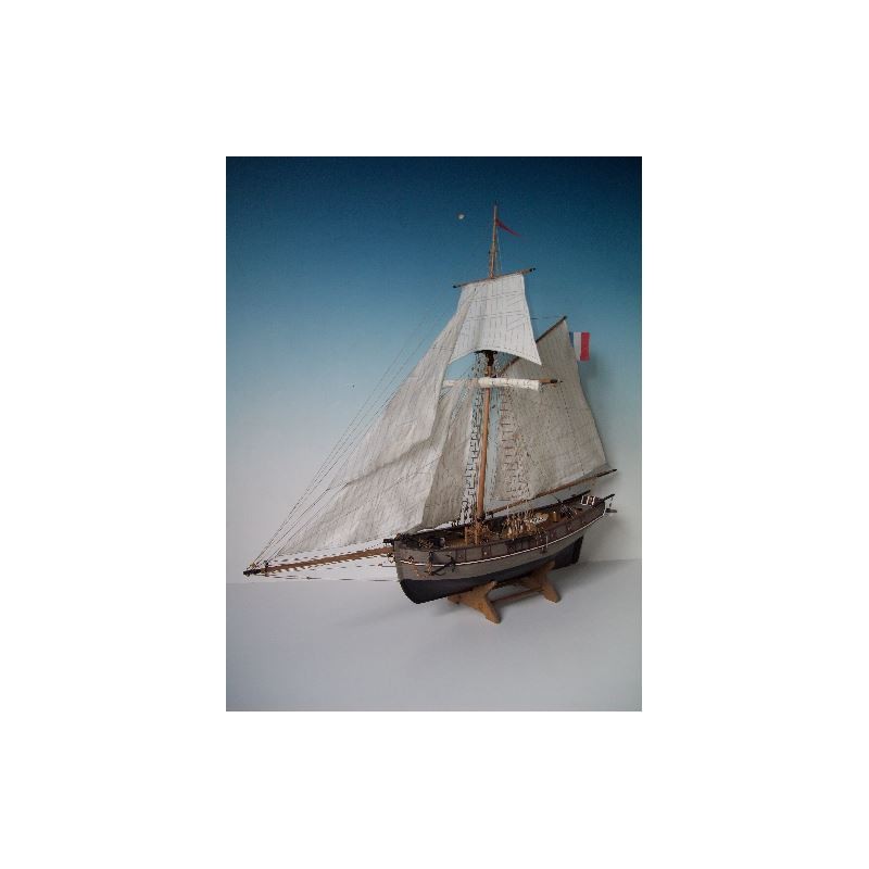 Bateau Côtre armé 1815 - FAUCON | Ventedemodelisme.fr