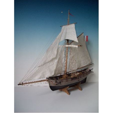 Bateau Côtre armé 1815 - FAUCON | Ventedemodelisme.fr