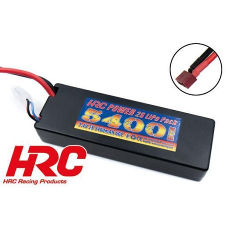Accu - LiPo 2S - 7.4V 5400mAh 60C - Hard Case - Ultra-T 46.525138.5mm