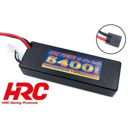 Accu - LiPo 2S - 7.4V5400mAh 60C - Hard Case - TRX 46.525138.5mm