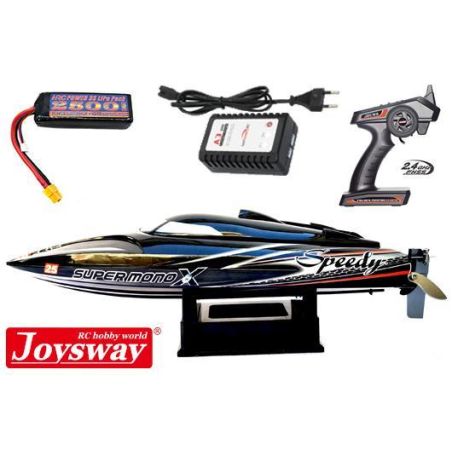 Bateau de course - Electrique - RTR - Super Mono X V2 - HRC COMBO - 11.1V 2500mAh 40C LiPo & AC Balance Charger