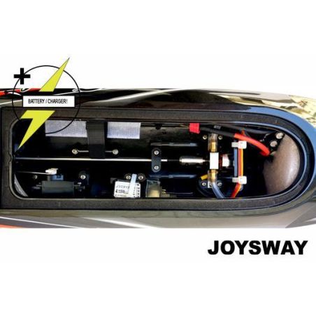 Bateau de course - Electrique - RTR - Super Mono X V2 - HRC COMBO - 11.1V 2500mAh 40C LiPo & AC Balance Charger