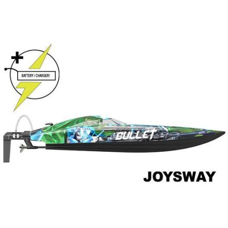 Bateau de course - électrique - RTR - Bullet V4 - HRC COMBO - 2 x 7.4V 4400mAh 40C LiPo & AC Balance Charger
