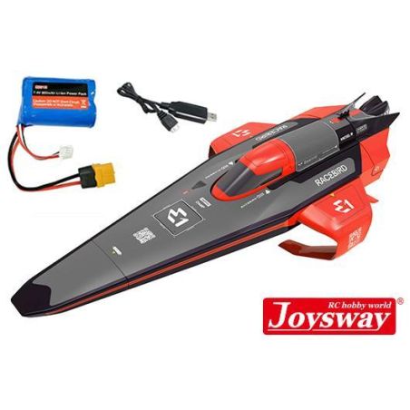 Bateau de course - Electrique - RTR - E1 Race Bird Hydrofoil 1/10 - rouge
