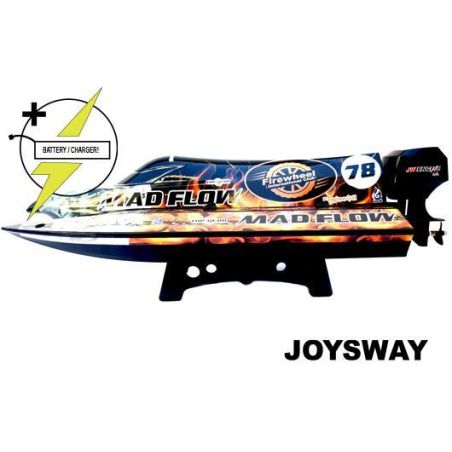 Bateau de course - électrique - RTR - Mad Flow V3 - BRUSHLESS - HRC COMBO 11.1V 2500mAh 40C LiPo & AC Balance Charger