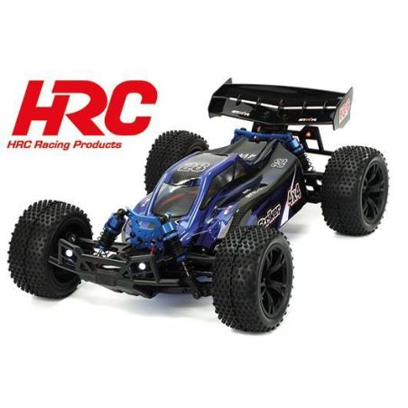 Auto - 1/10 XL Electrique- 4WD Buggy - RTR - HRC NEOXX - Brushed - Dirt Striker V2 BLEU/NOIR