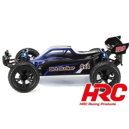 Auto - 1/10 XL Electrique- 4WD Buggy - RTR - HRC NEOXX - Brushed - Dirt Striker V2 BLEU/NOIR