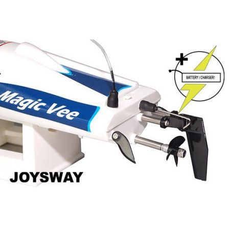 Bateau de course - électrique - RTR - Magic Vee V5 - avec chargeur 6.4V 320mAh LiFe & USB/12V