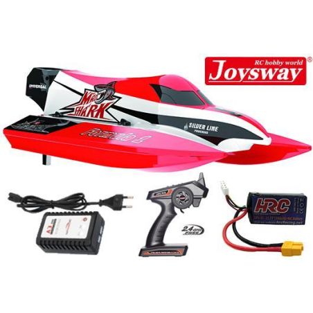 Bateau de course - Electrique - RTR - Mad Shark V2 - BRUSHLESS - HRC COMBO - 11.1V 1500mAh 40C LiPo & AC Balance Charger