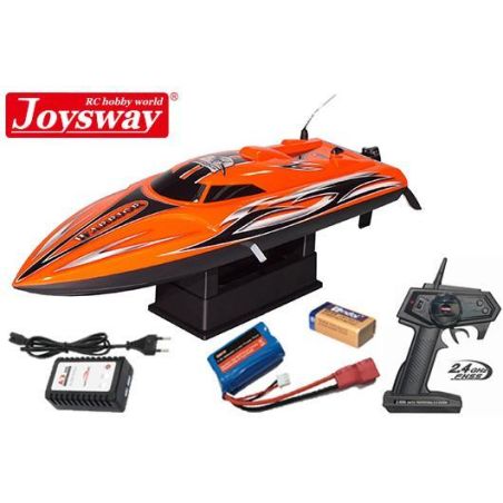 Bateau de course - électrique - RTR - Offshore Lite Warrior V3 - avec 7.4V 800mAh Li-Ion & AC Balance Charger