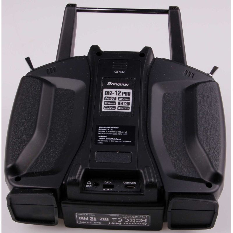 GRAUPNER MZ-12 PRO HOTT RADIOCOMMANDE RC 2,4GHZ