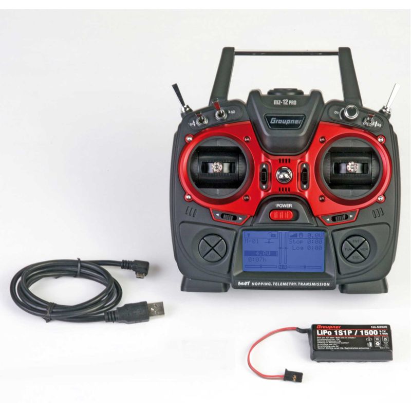 GRAUPNER MZ-12 PRO HOTT RADIOCOMMANDE RC 2,4GHZ