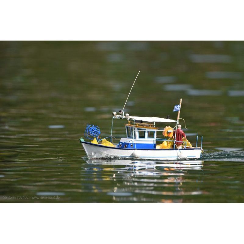 Bateau de pêche Santorin