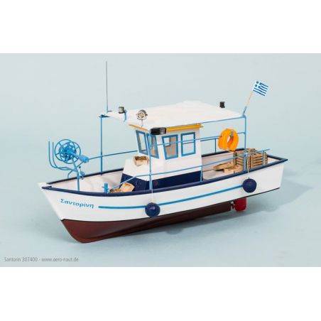 Bateau de pêche Santorin
