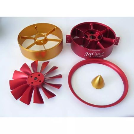 Turbine EDF JP HOBBY 120MM 12 Pales V2 + Moteur 10S 840KV (CCW)