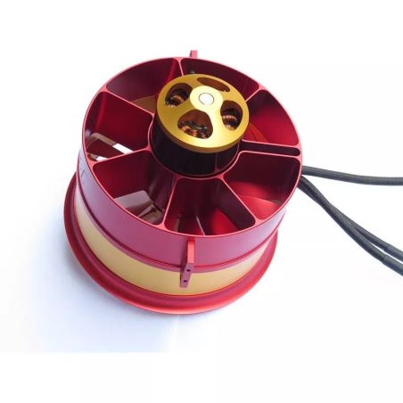 Turbine EDF JP HOBBY 120MM 12 Pales V2 + Moteur 10S 840KV (CCW)