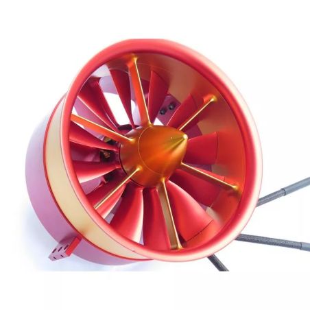 Turbine EDF JP HOBBY 120MM 12 Pales V2 + Moteur 14S 673KV (CCW)