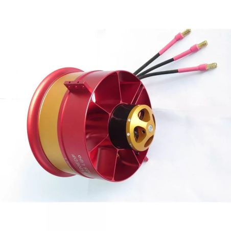 Turbine EDF JP HOBBY 120MM 12 Pales V2 + Moteur 14S 673KV (CCW)