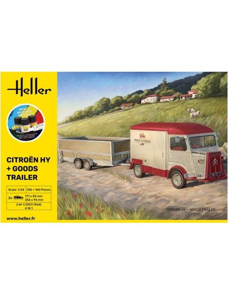 STARTER KIT Citroen HY + Goods Trailer