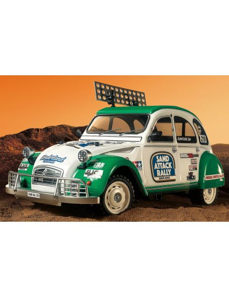 RC Citroen 2CV Rally M05Ra, ensemble complet | Ventedemodelisme.fr