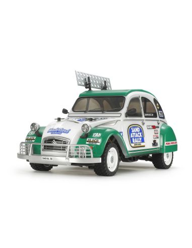 RC Citroen 2CV Rally M05Ra, ensemble complet | Ventedemodelisme.fr
