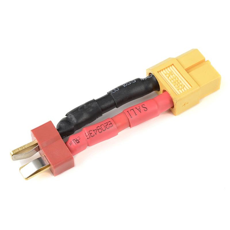 CABLE AD. 12AWG DEANS FE/XT60 FE | Ventedemodelisme.fr