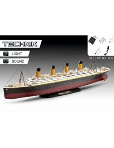 TECHNIK RMS TITANIC - MAQUETTE AVEC COMPOSANTS ÉLECTRONIQUES 1/400 2