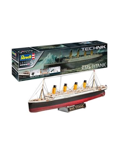 TECHNIK RMS TITANIC - MAQUETTE AVEC COMPOSANTS ÉLECTRONIQUES 1/400