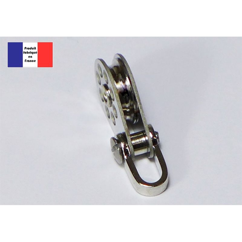 Poulie à manille - Série Light à billes - 10 mm