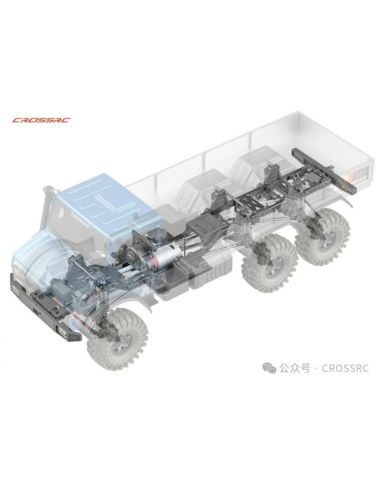 Crawling kit - EMO XL3 1/8 ARTR kit (Blue)