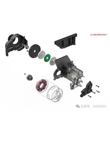 Crawling kit - EMO XL3 1/8 ARTR kit (Blue)