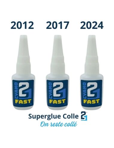 Colle21 FAST 21g | Super Glue Ultra-Liquide à Séchage Express – Colle Extra-Forte Multi-Usages