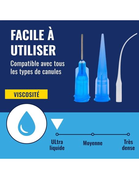 Colle21 FAST 21g | Super Glue Ultra-Liquide à Séchage Express – Colle Extra-Forte Multi-Usages