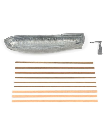 Chaloupes en bois et métal