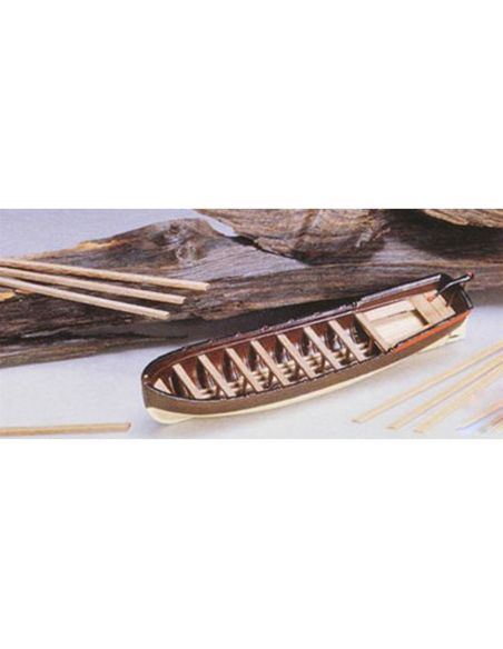 Chaloupes en bois et métal