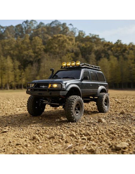 Voiture 1/18 Toyota LC80 FCX18 Pro brushless scaler RTR car kit - Black