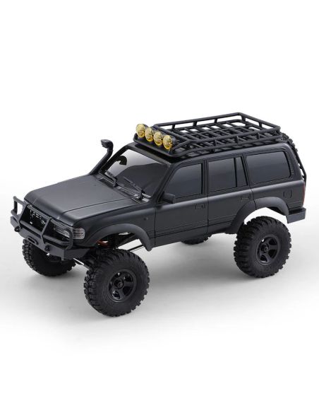 Voiture 1/18 Toyota LC80 FCX18 Pro brushless scaler RTR car kit - Black | Ventedemodelisme.fr