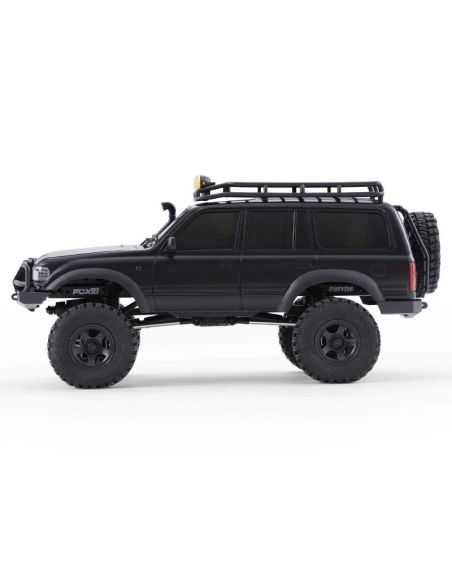 Voiture 1/18 Toyota LC80 FCX18 Pro brushless scaler RTR car kit - Black | Ventedemodelisme.fr